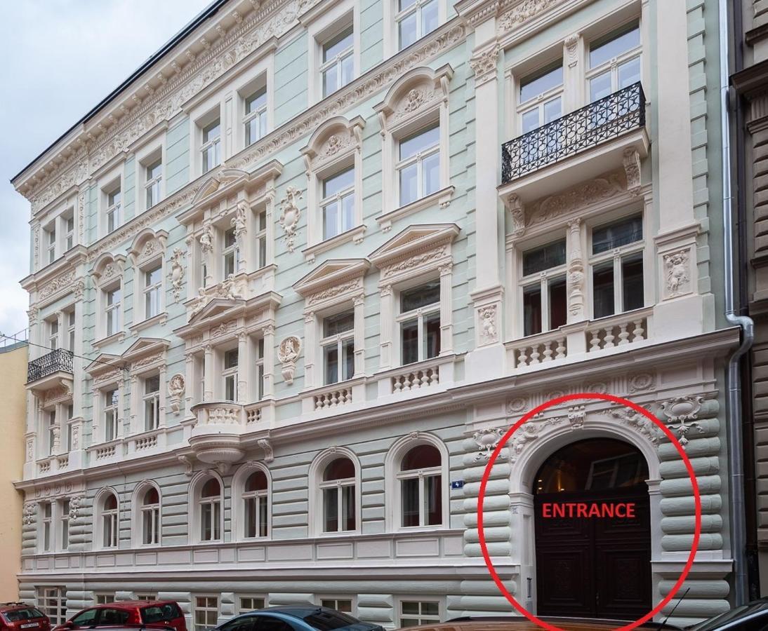 Cozy&Quiet Apartment With A/C In City Centre Praga Exterior foto